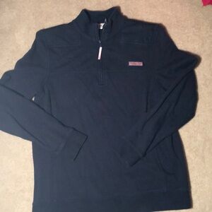 Vineyard Vines Quarter Zip Navy 🐳